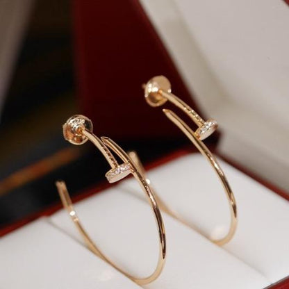 [Lumi Jewelry]JUSTE EARRINGS DIAMONDS 1.8MM