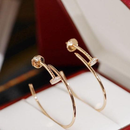 [Lumi Jewelry]JUSTE EARRINGS DIAMONDS 1.8MM