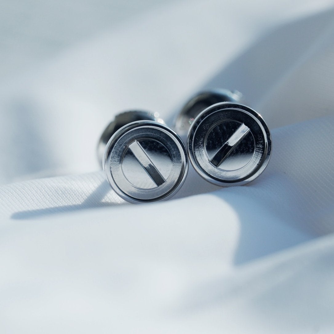 [Lumi Jewelry]LOVE EARRINGS SILVER 10MM