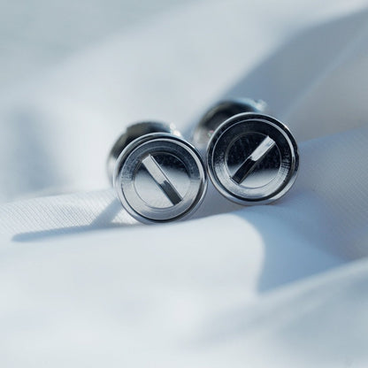 [Lumi Jewelry]LOVE EARRINGS SILVER 10MM
