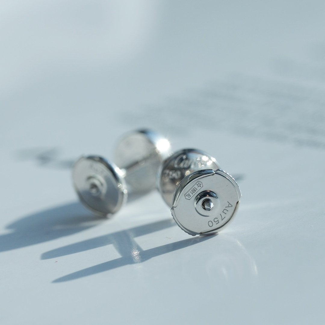 [Lumi Jewelry]LOVE EARRINGS SILVER 10MM