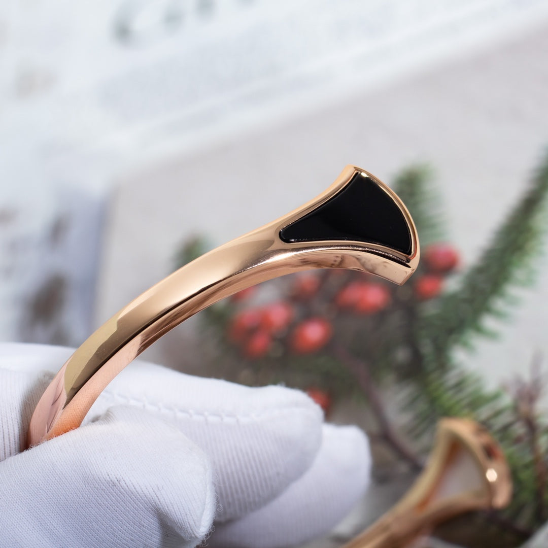 [Lumi Jewelry]DREAM BRACELET OPEN PINK GOLD MOP