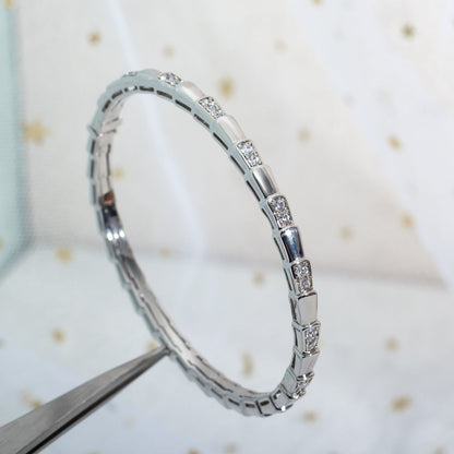 [Lumi Jewelry]SERPENTI BRACELET SILVER DIAMOND