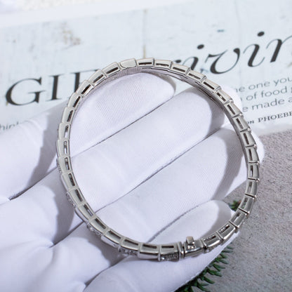 [Lumi Jewelry]SERPENTI BRACELET SILVER DIAMOND