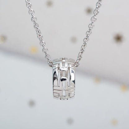 [Lumi Jewelry]PARENTESI NECKLACE SILVER