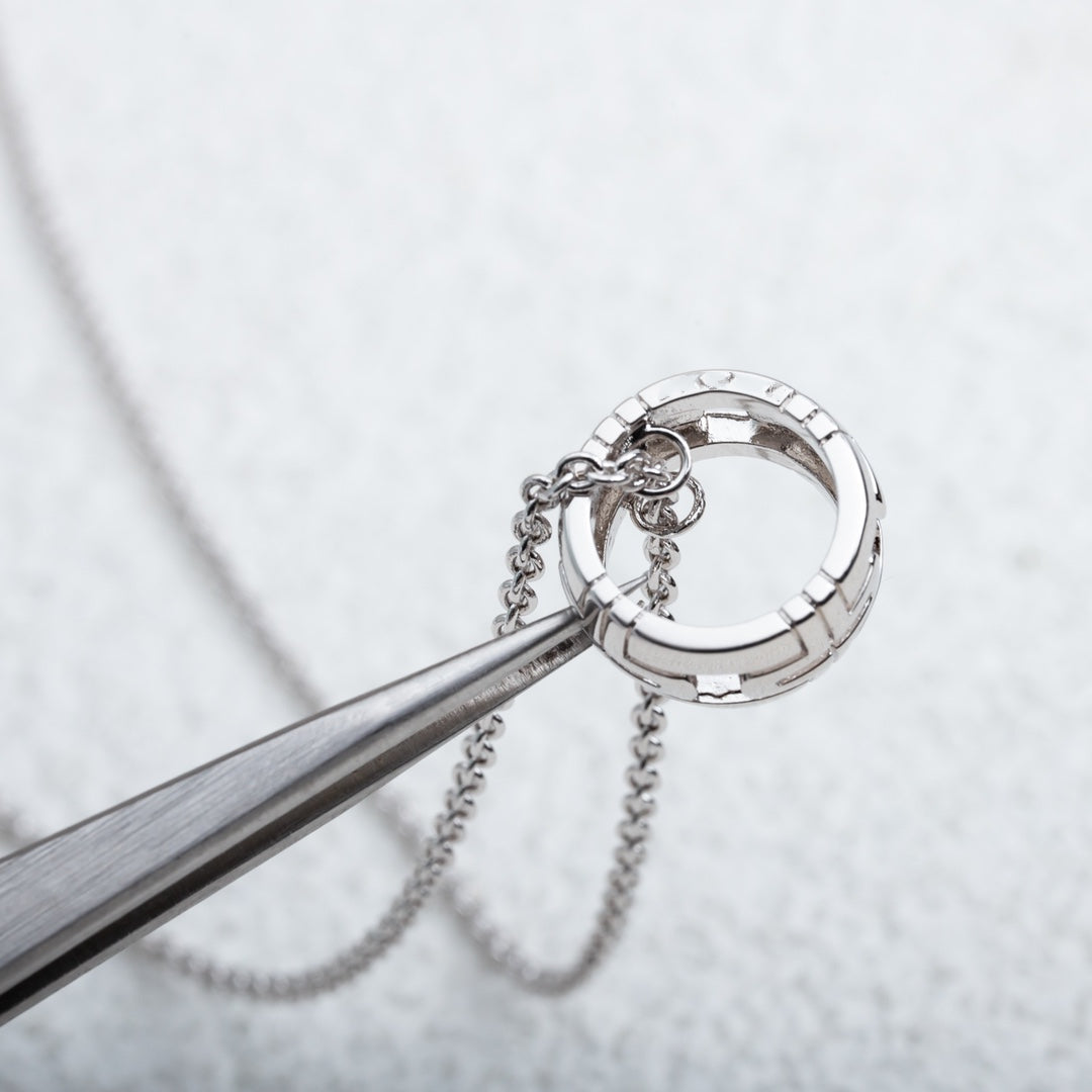 [Lumi Jewelry]PARENTESI NECKLACE SILVER