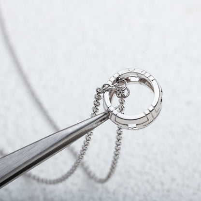 [Lumi Jewelry]PARENTESI NECKLACE SILVER