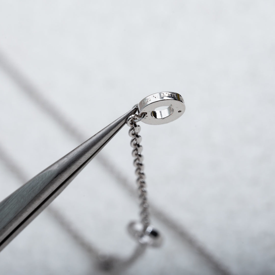 [Lumi Jewelry]PARENTESI NECKLACE SILVER