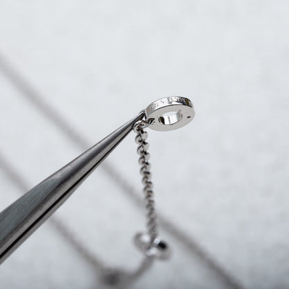 [Lumi Jewelry]PARENTESI NECKLACE SILVER