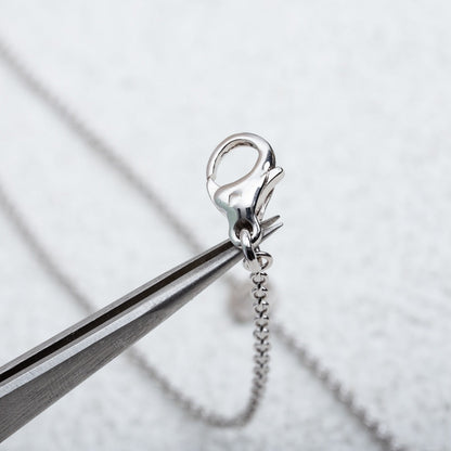 [Lumi Jewelry]PARENTESI NECKLACE SILVER