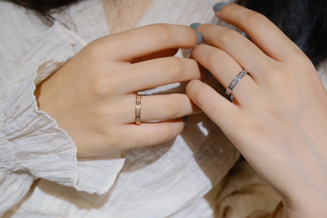 [Lumi Jewelry]LOVE RING 2.65MM DIAMOND