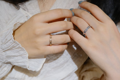 [Lumi Jewelry]LOVE RING 2.65MM DIAMOND