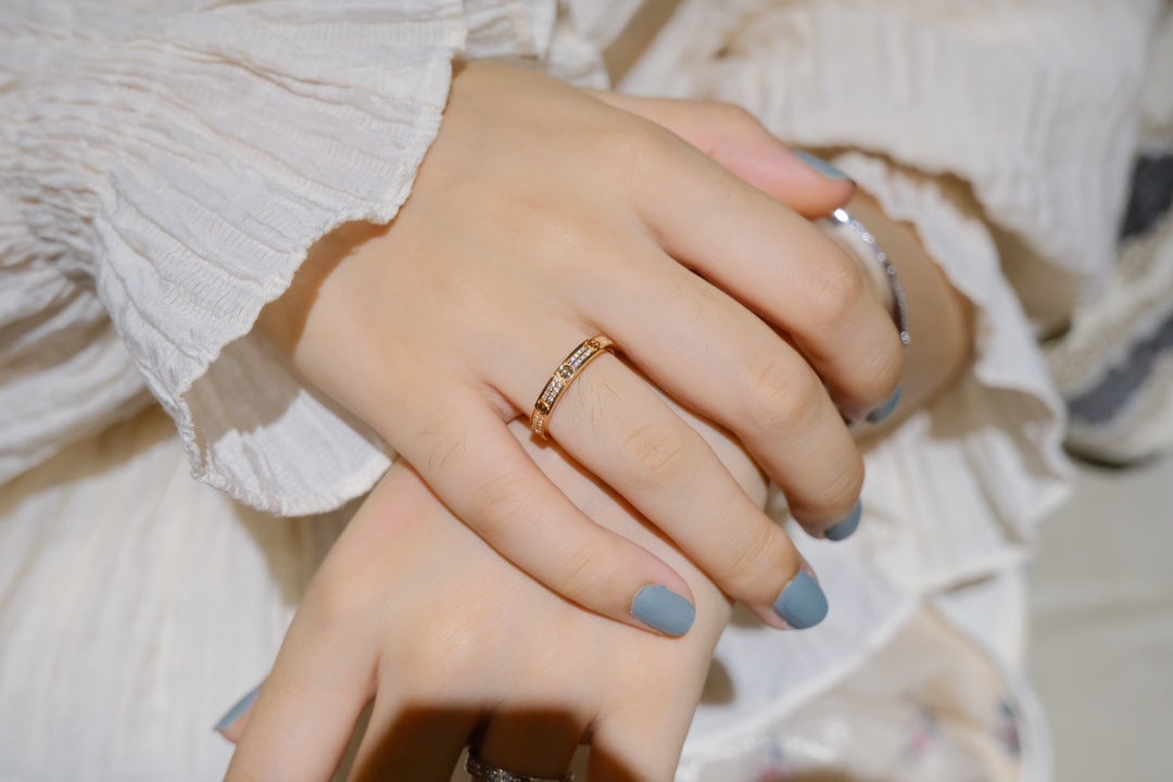 [Lumi Jewelry]LOVE RING 2.65MM DIAMOND