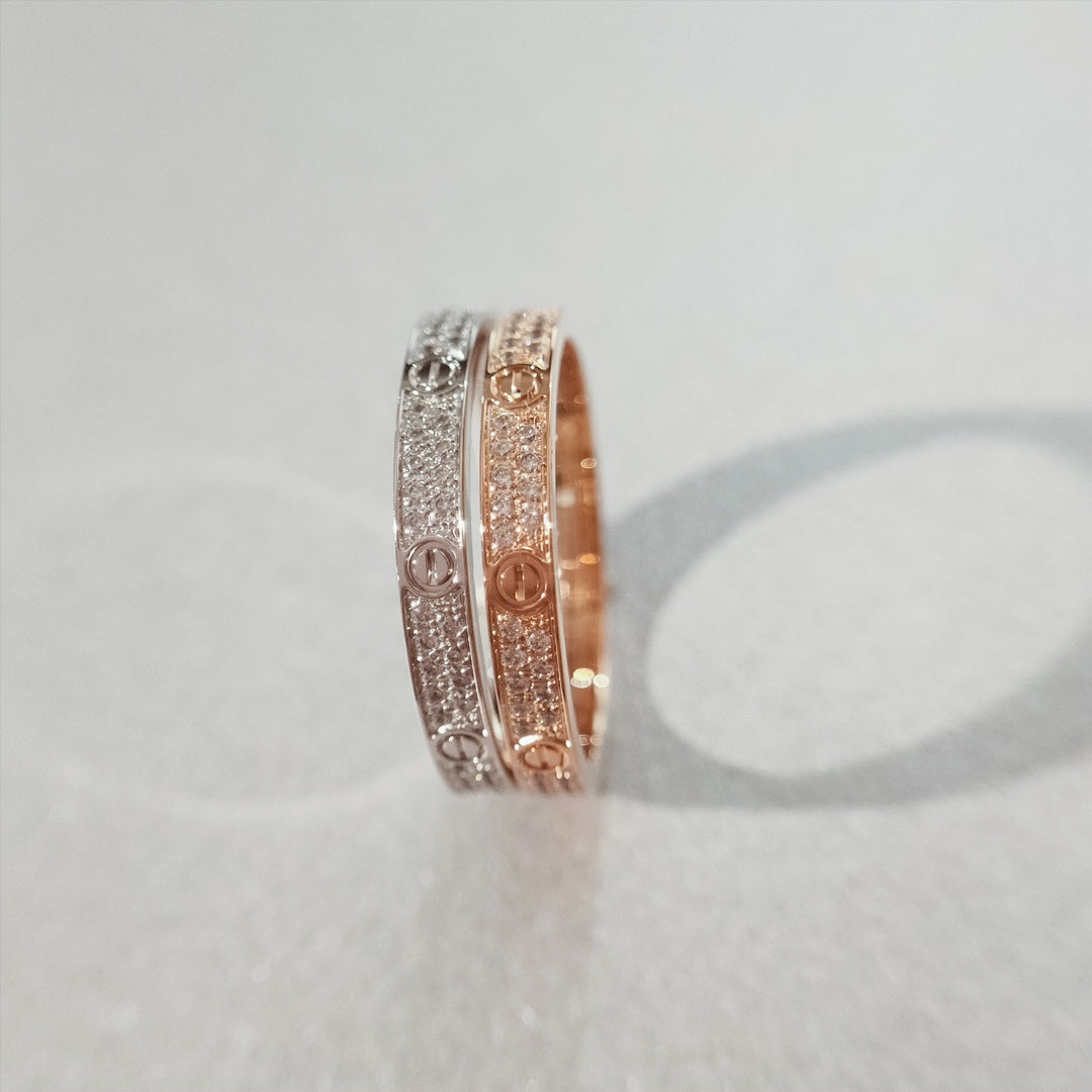 [Lumi Jewelry]LOVE RING 2.65MM DIAMOND