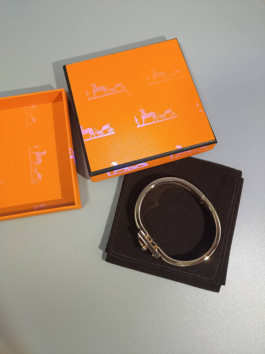 [Lumi Jewelry]H BRACELET PERU 12MM