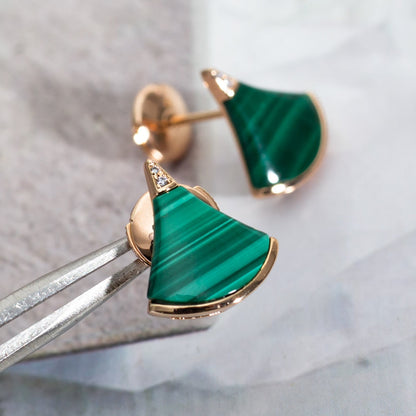 [Lumi Jewelry]DIVAS DREAM EARRINGS PINK GOLD
