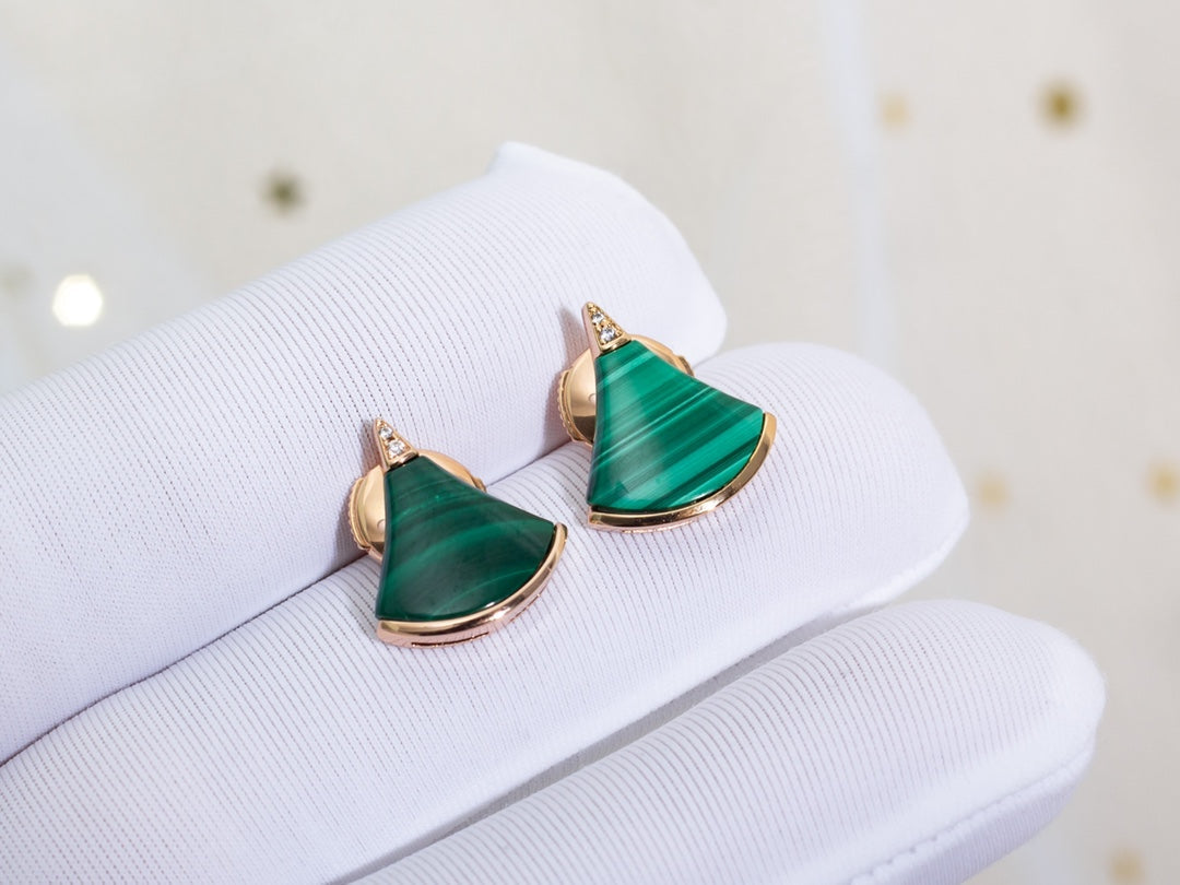 [Lumi Jewelry]DIVAS DREAM EARRINGS PINK GOLD