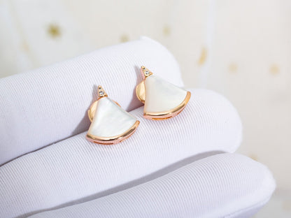 [Lumi Jewelry]DIVAS DREAM EARRINGS PINK GOLD