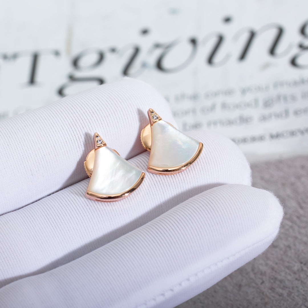 [Lumi Jewelry]DIVAS DREAM EARRINGS PINK GOLD