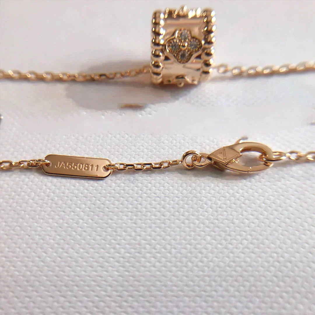 [Lumi Jewelry]PERLEE PEDANT NECKLACE GOLD / ROSE GOLD