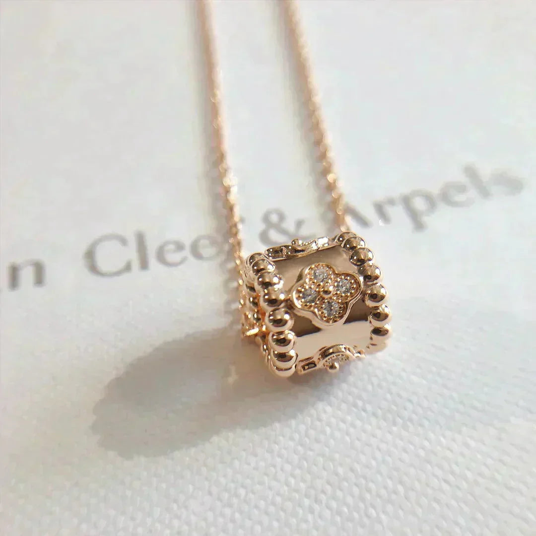 [Lumi Jewelry]PERLEE PEDANT NECKLACE GOLD / ROSE GOLD