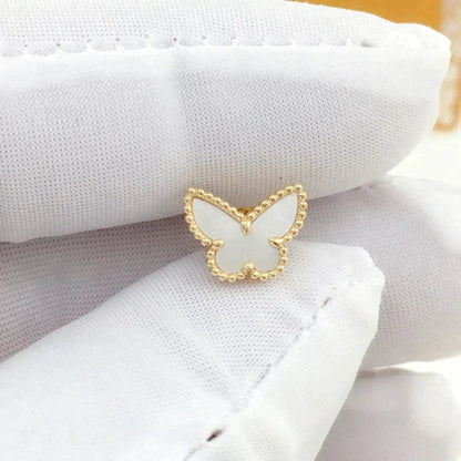 [Lumi Jewelry]SWEET BUTTERFLY MOP EARSTUDS