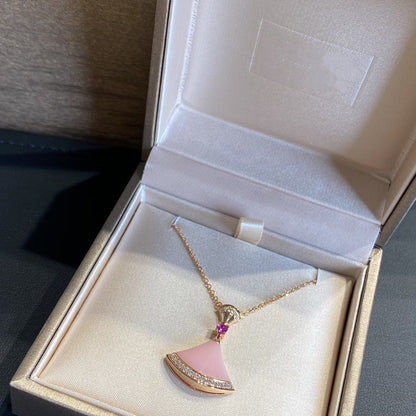 [Lumi Jewelry]DREAM NECKLACE PINK OPAL
