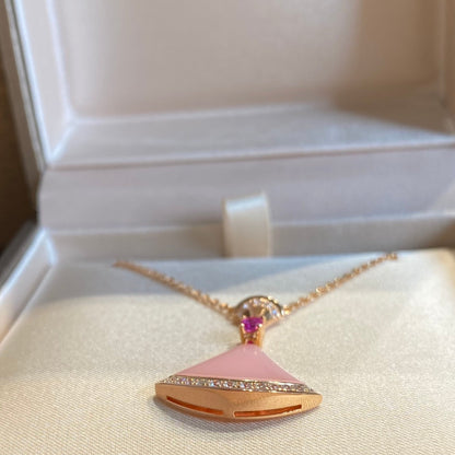 [Lumi Jewelry]DREAM NECKLACE PINK OPAL
