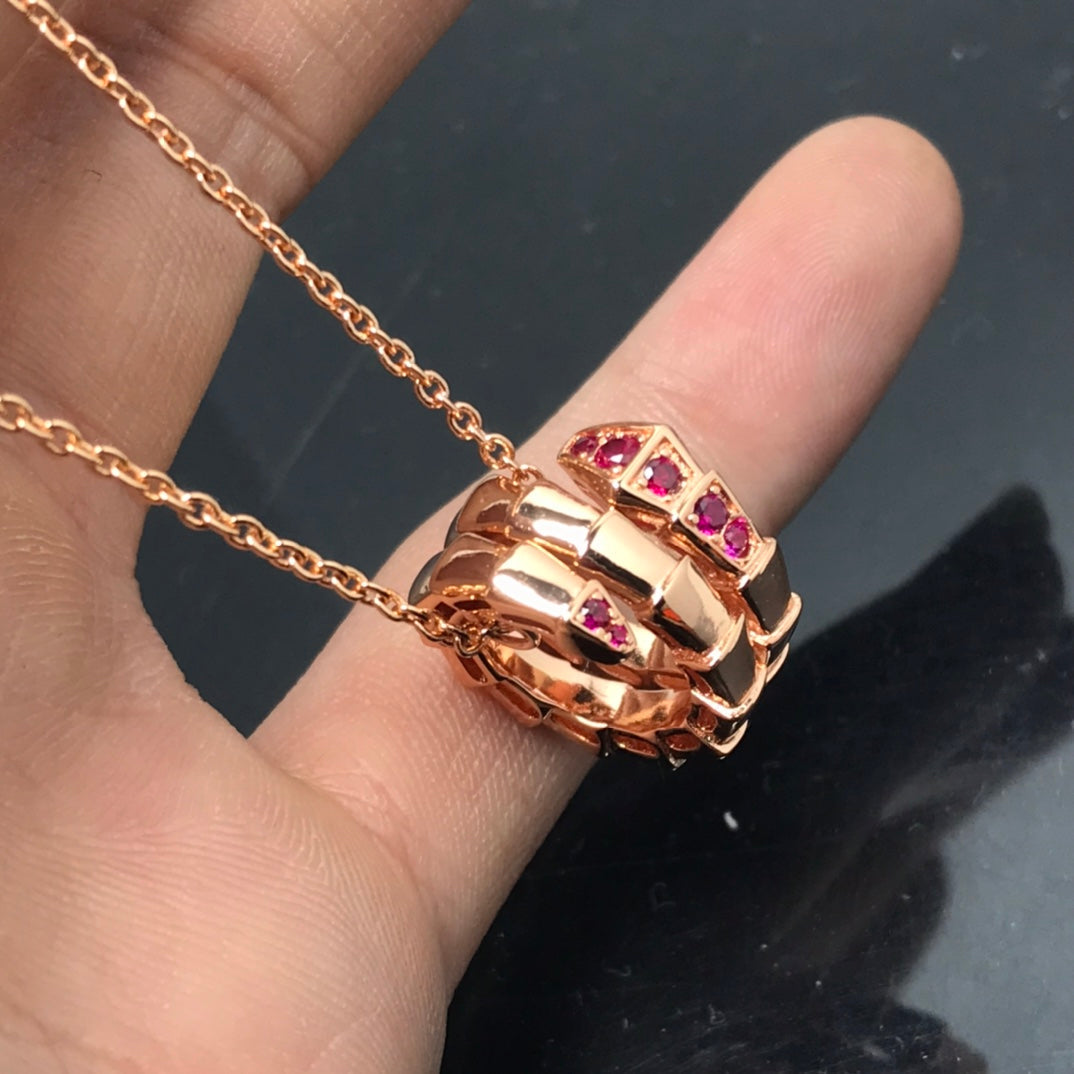 [Lumi Jewelry]SERPENTI PEDANT NECKLACE