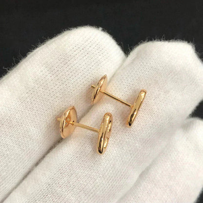 [Lumi Jewelry]CHAINE SMALL EARRINGS GOLD AND SILVER