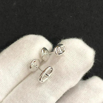 [Lumi Jewelry]CHAINE SMALL EARRINGS GOLD AND SILVER