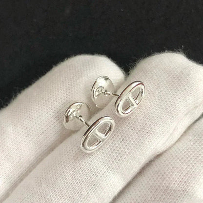 [Lumi Jewelry]CHAINE SMALL EARRINGS GOLD AND SILVER