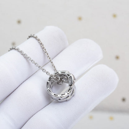 [Lumi Jewelry]SERPENTI SILVER NECKLACE DIAMOND