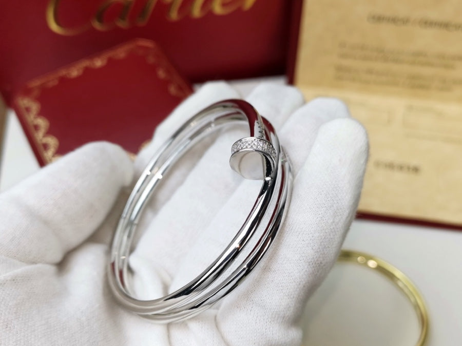 [Lumi Jewelry]JUSTE BRACELET 3.5MM DOUBLE ROW DIAMOND