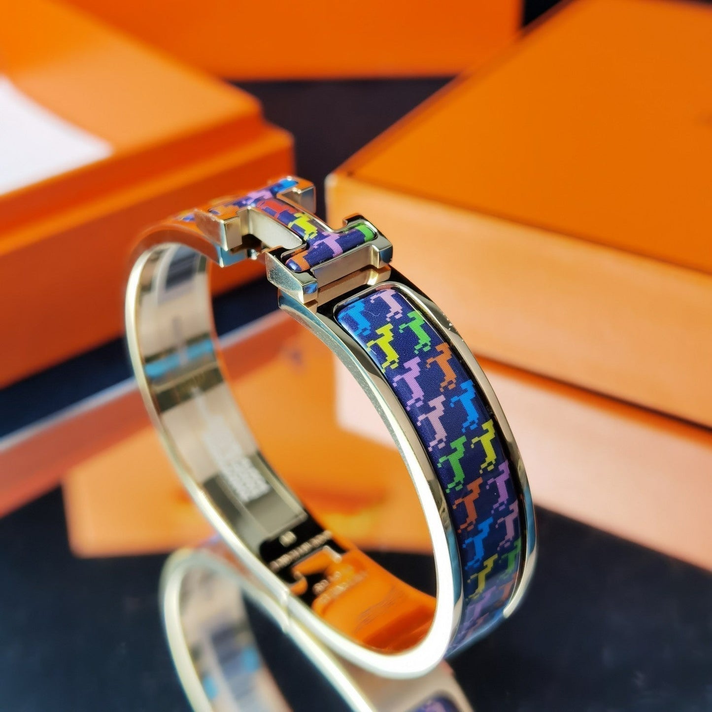 [Lumi Jewelry]H HORSE BRACELET 12MM