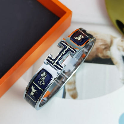 [Lumi Jewelry]H COUVERTURES DARK BLUE BRACELET