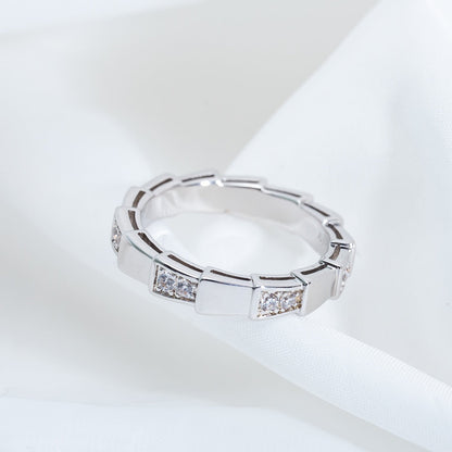 [Lumi Jewelry]SERPENTI RING SILVER  3MM