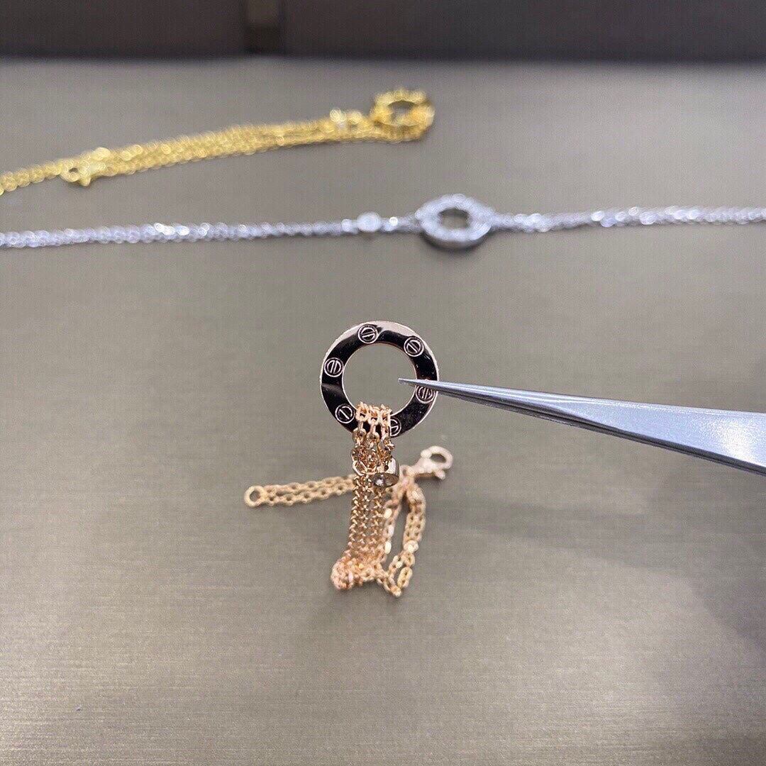 [Lumi Jewelry]LOVE BRACELET 2 DIAMOND