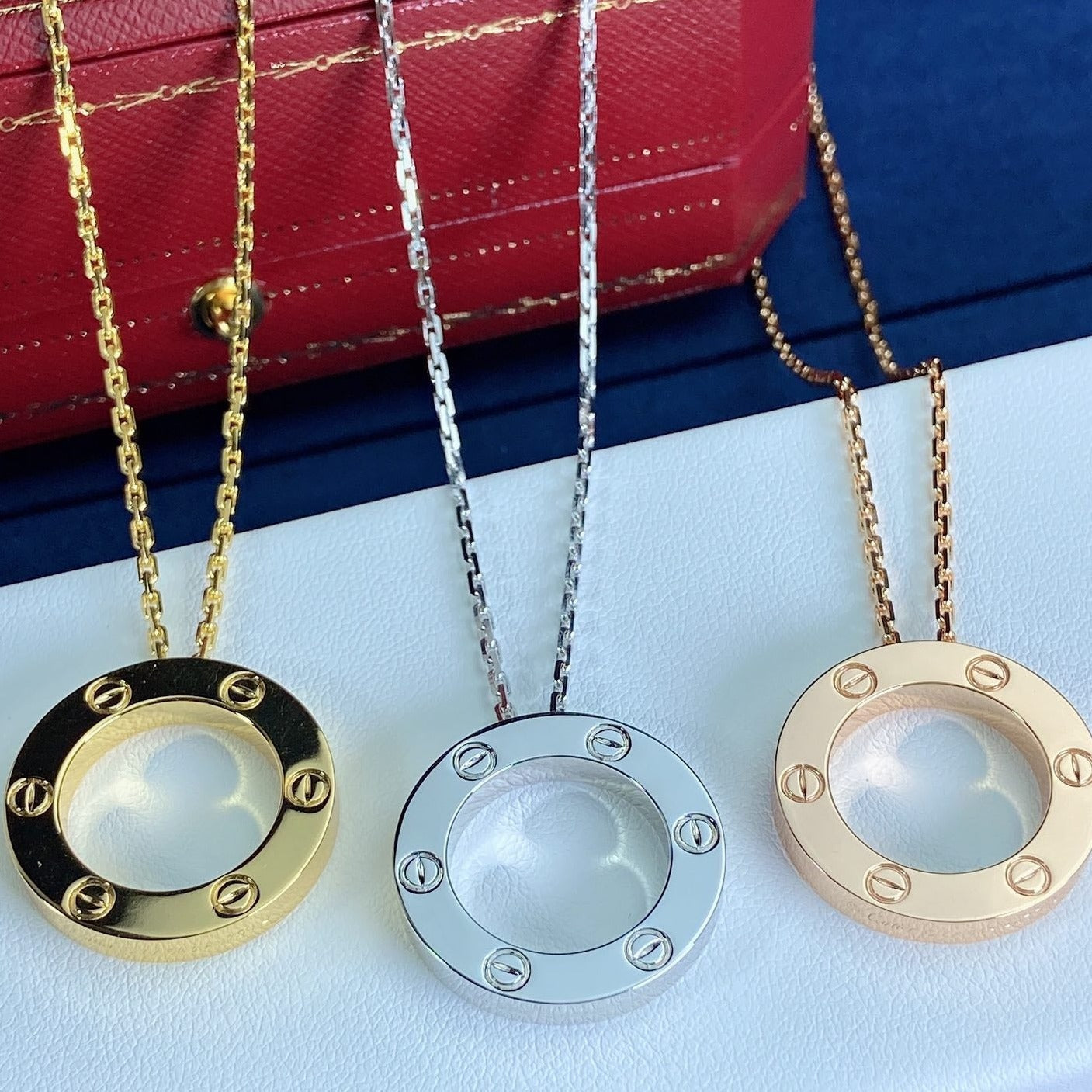 [Lumi Jewelry]LOVE NECKLACE 16MM