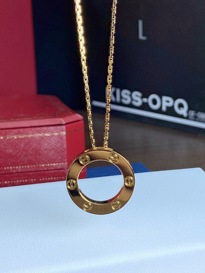 [Lumi Jewelry]LOVE NECKLACE 16MM