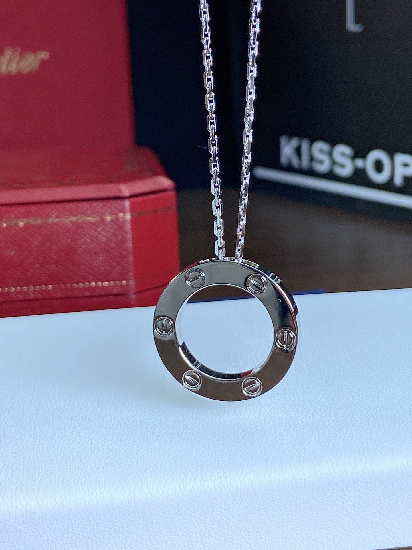[Lumi Jewelry]LOVE NECKLACE 16MM