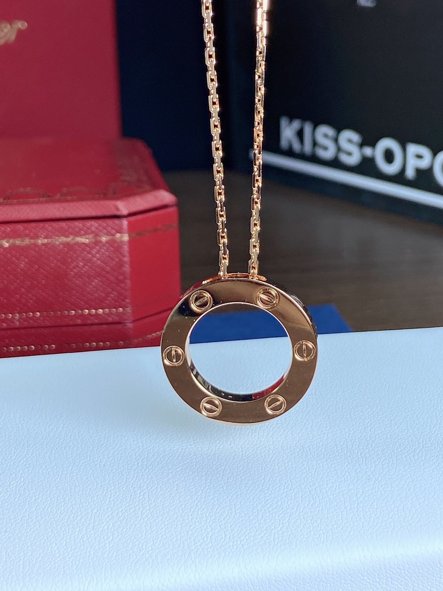 [Lumi Jewelry]LOVE NECKLACE 16MM
