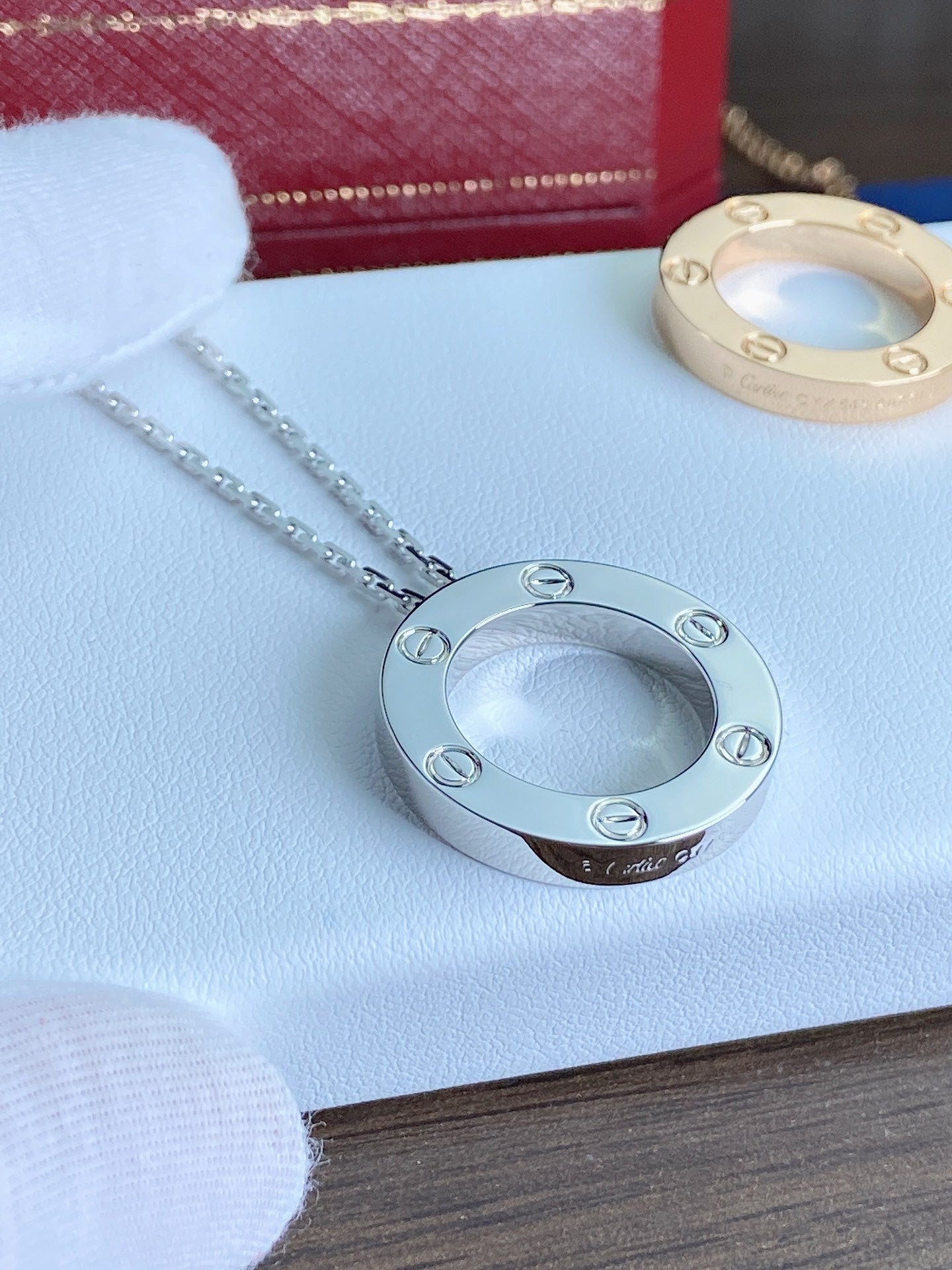 [Lumi Jewelry]LOVE NECKLACE 16MM