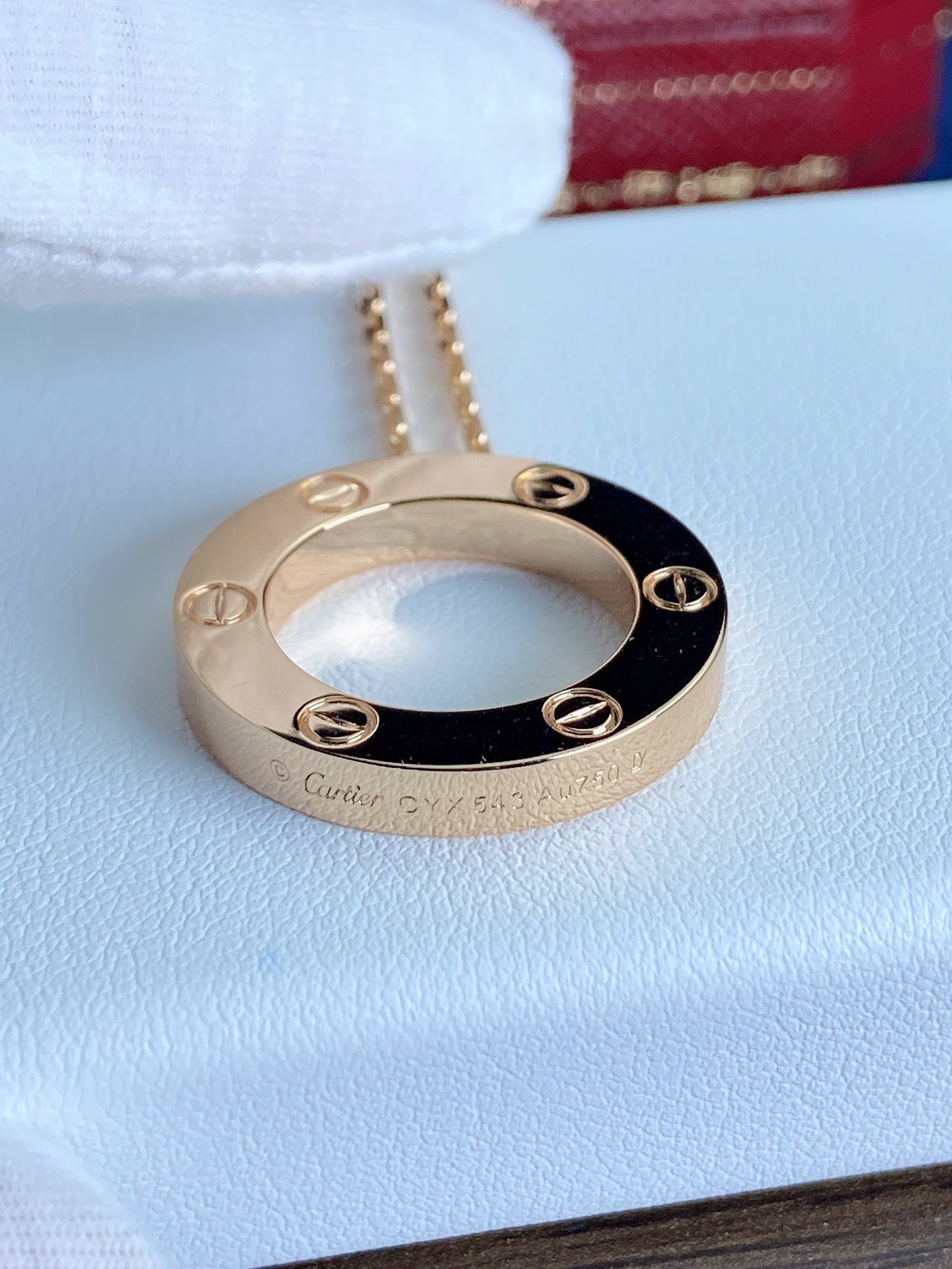[Lumi Jewelry]LOVE NECKLACE 16MM