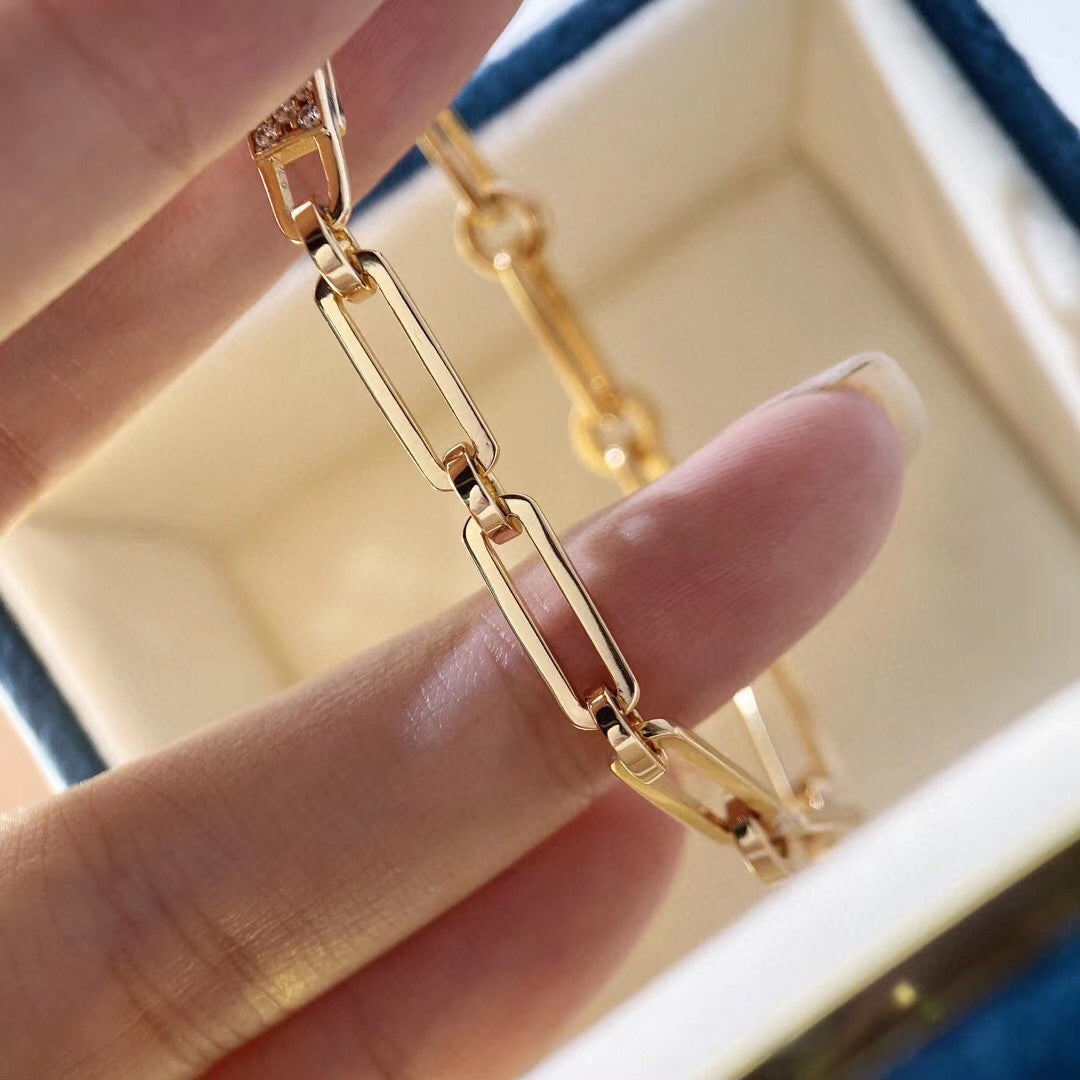 [Lumi Jewelry]CHAINE BRACELET SMALL MODEL DIAMOND