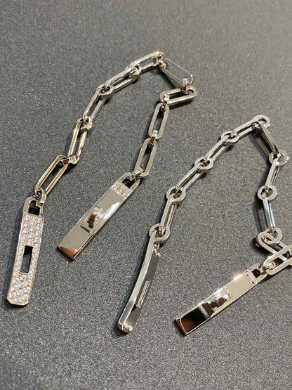 [Lumi Jewelry]CHAINE BRACELET SMALL MODEL DIAMOND
