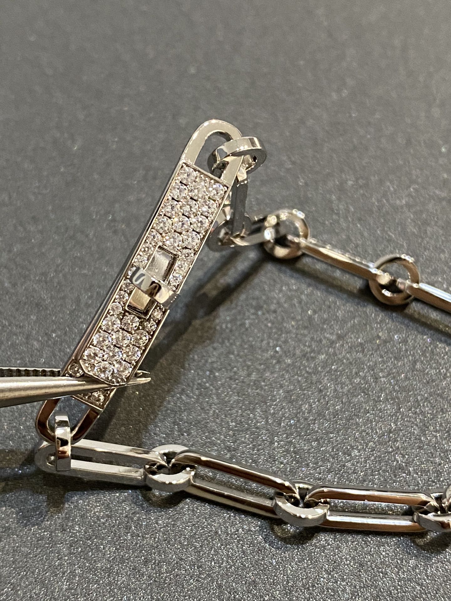[Lumi Jewelry]CHAINE BRACELET SMALL MODEL DIAMOND