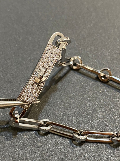 [Lumi Jewelry]CHAINE BRACELET SMALL MODEL DIAMOND