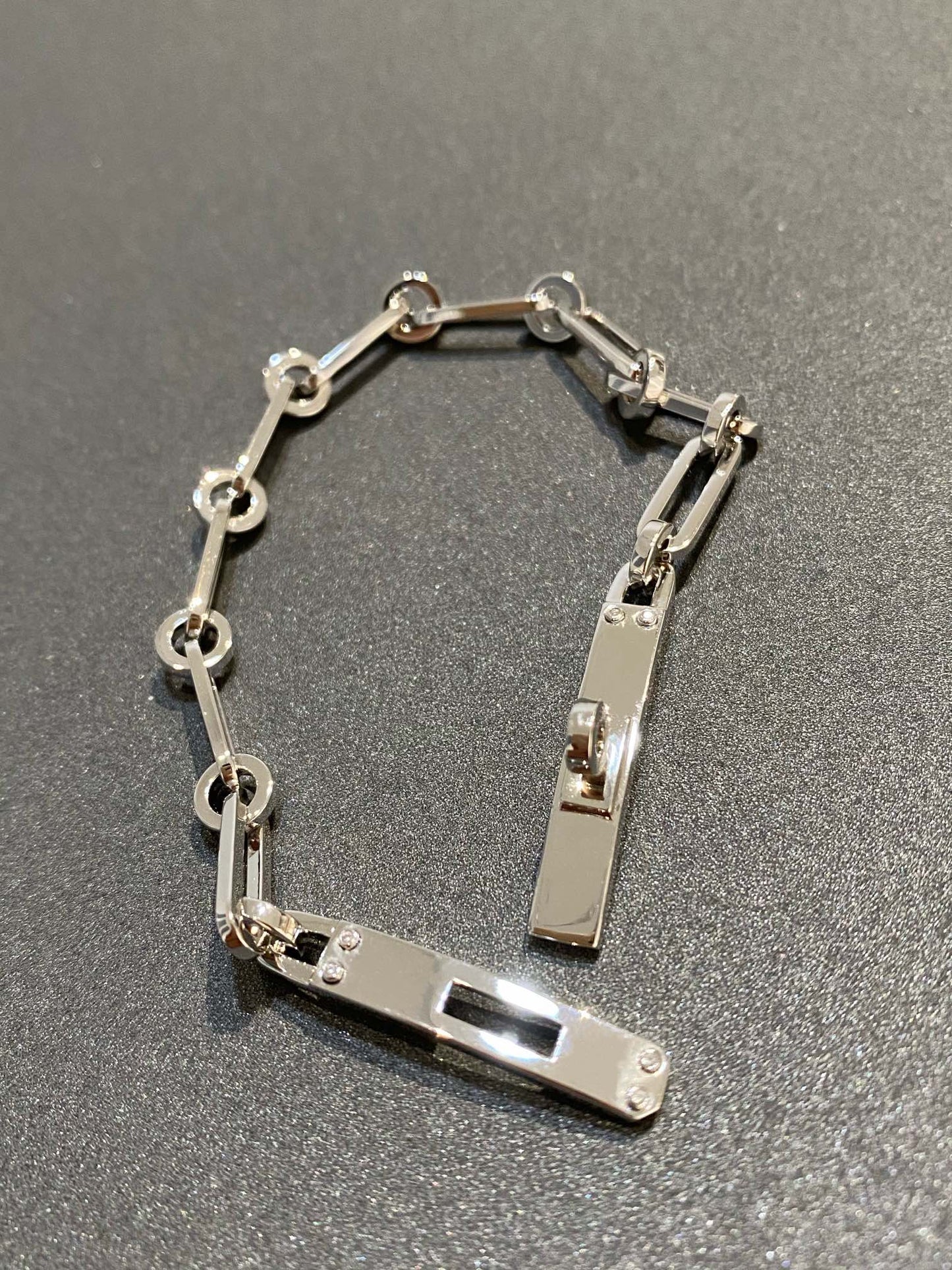 [Lumi Jewelry]CHAINE BRACELET SMALL MODEL DIAMOND