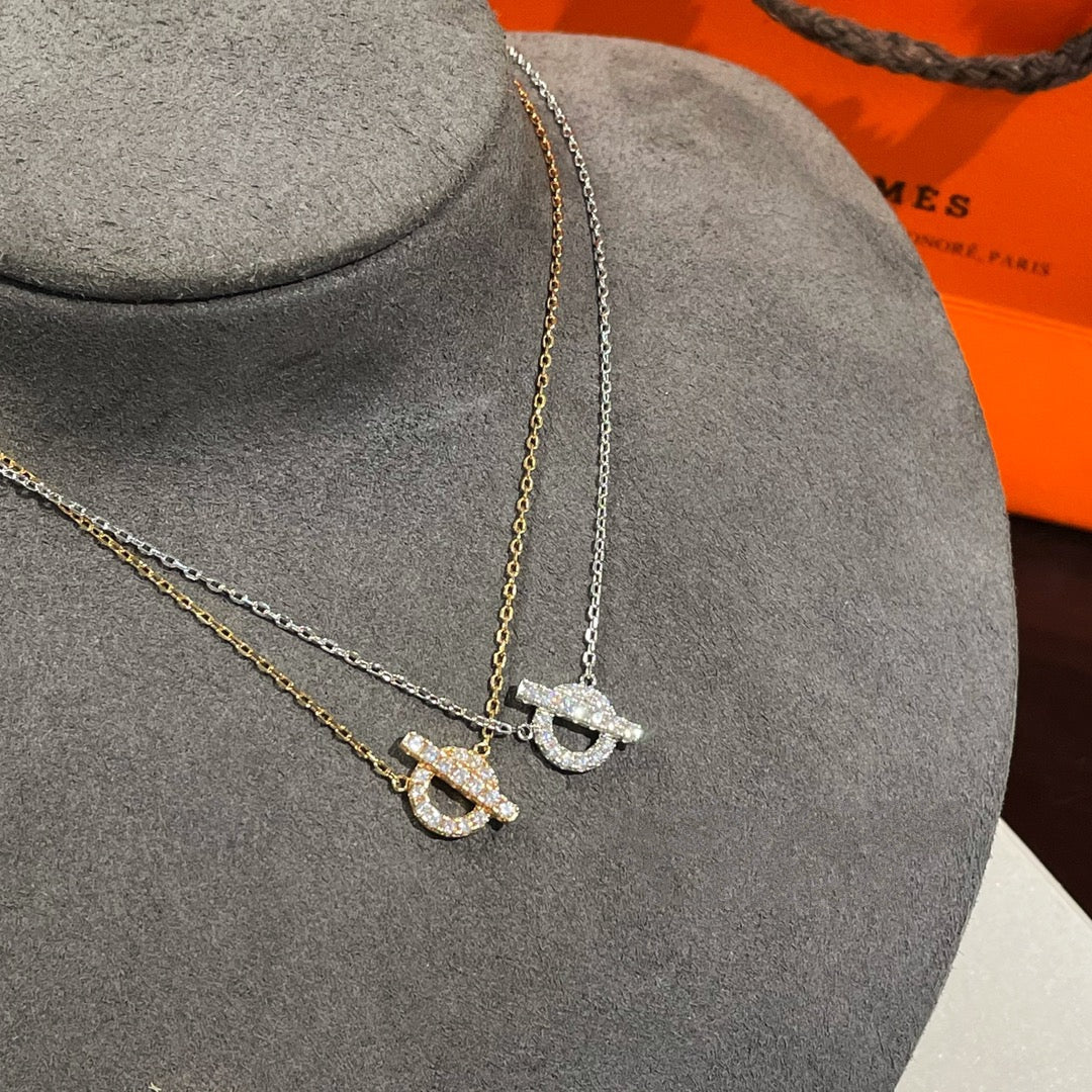 [Lumi Jewelry]ECHAPEE NECKLACE DIAMOND